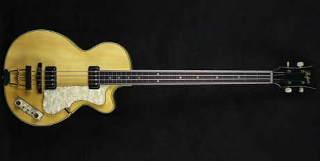 honfer custom shop club bass in natural